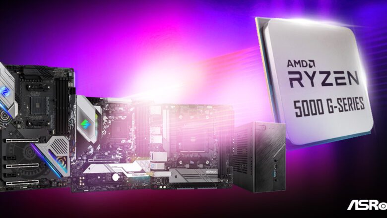 ASRock presentó nueva actualización de BIOS para AMD Ryzen 5000 G-Series