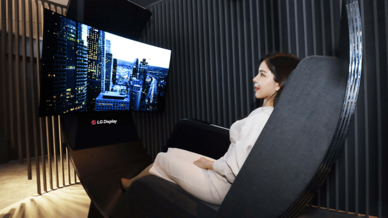 Durante El CES 2022 LG Display Presenta Una Solución Innovadora Con El Nuevo OLED Flexible