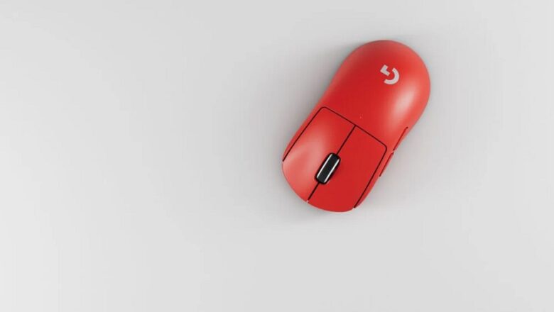 Pro X Superlight: el mouse gaming disponible en color rojo