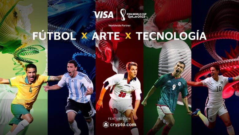Visa y Crypto.com combinan fútbol, arte y NFT para ofrecer una experiencia única