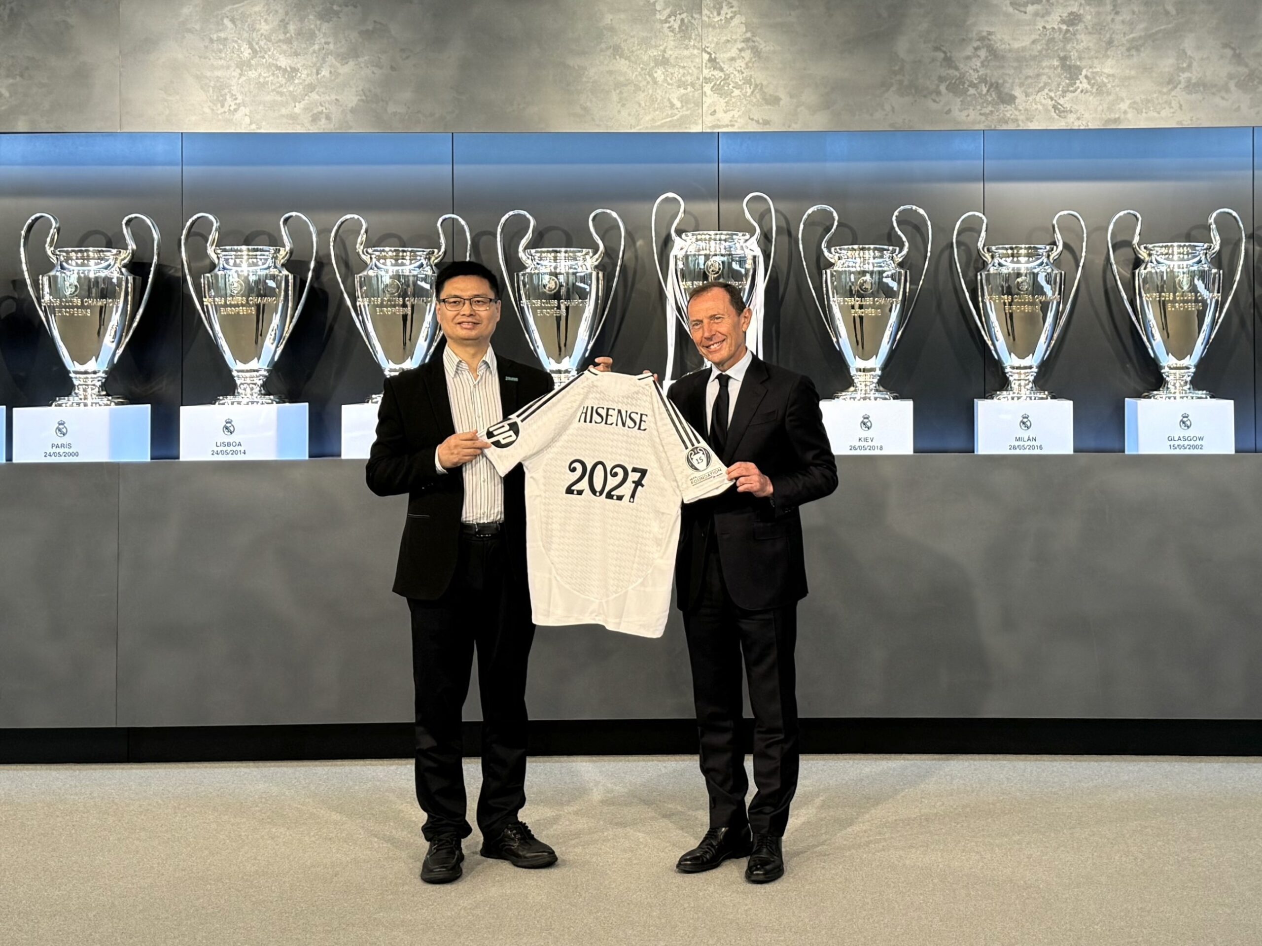 Hisense se convierte en nuevo patrocinador del Real Madrid