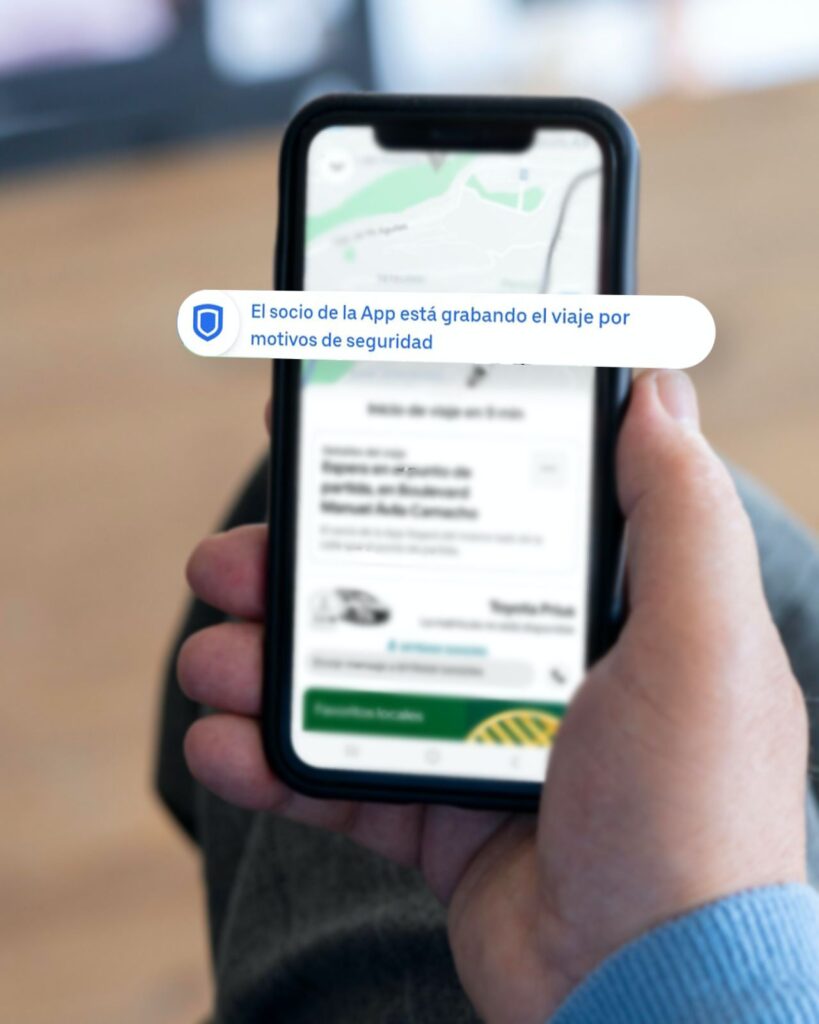 Grabación de video: la nueva función de seguridad de Uber en Colombia