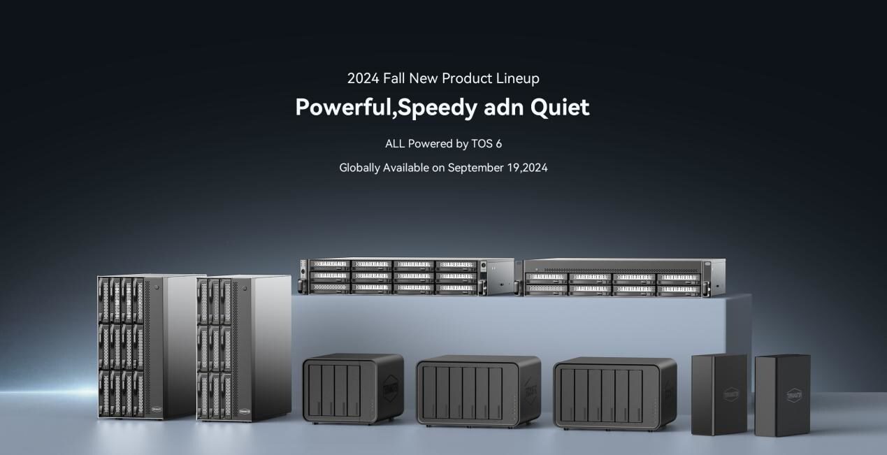TerraMaster presenta 9 nuevos modelos NAS con el sistema TOS 6
