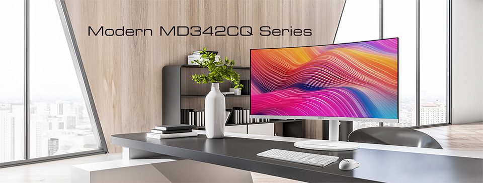 Serie MSI Modern MD342CQP: rendimiento, comodidad y versatilidad