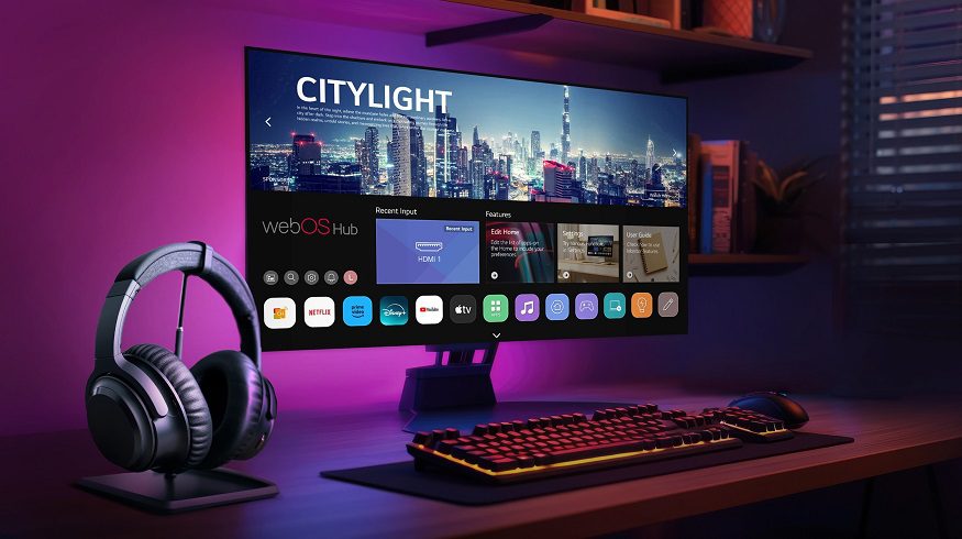 LG webOS Hub: nuevas funciones personalizadas para monitores gaming