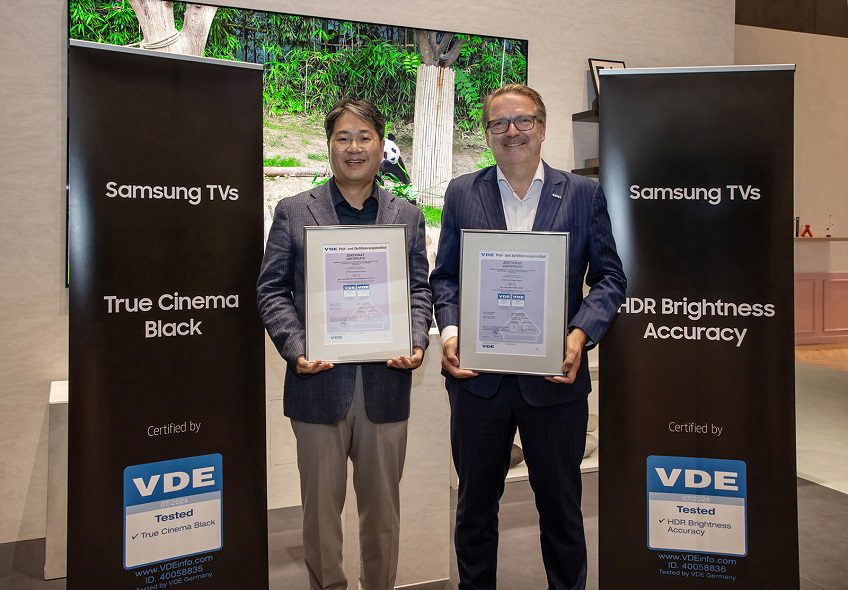 Los televisores Samsung Neo QLED y QLED 2024 reciben las primeras certificaciones de excelencia en calidad de imagen