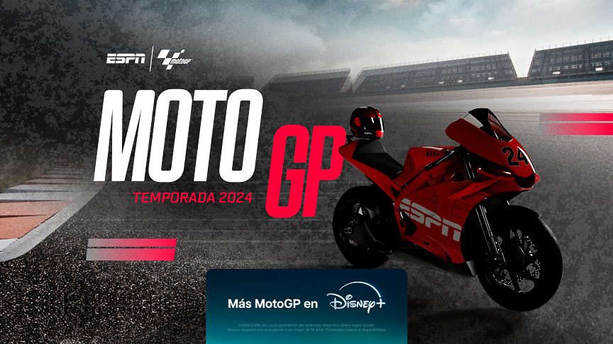 ESPN trae a DISNEY+ el GP de Indonesia de MotoGP, Moto2 y Moto3