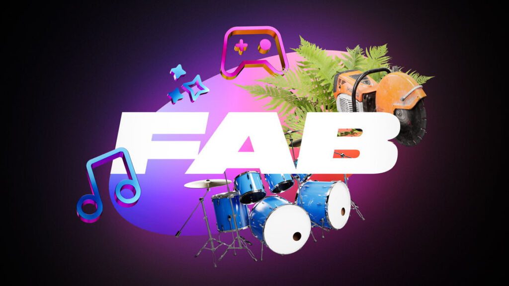 Fab: un sitio centralizado donde descubrir, comprar, vender y compartir recursos digitales.