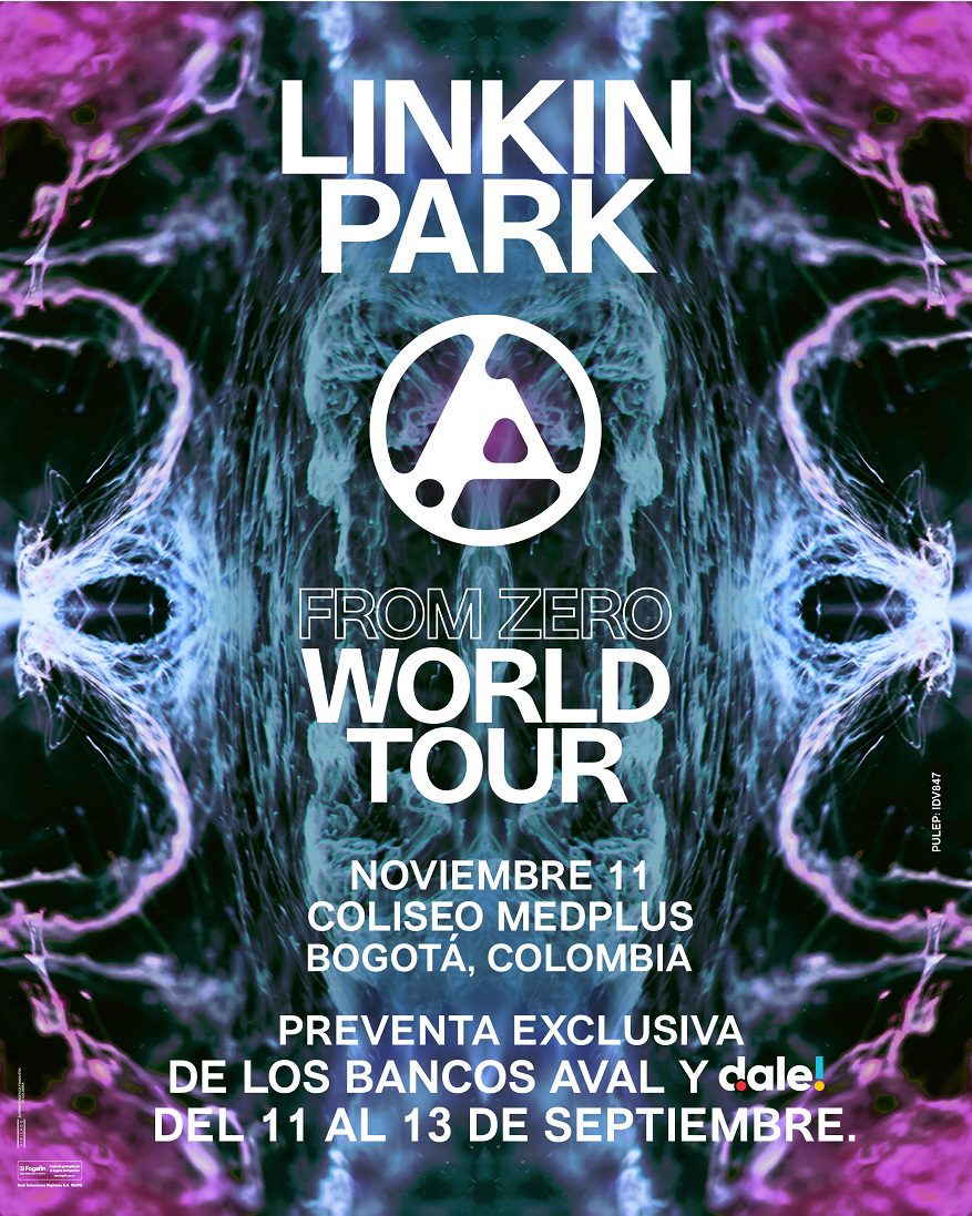 Linkin Park anuncia nueva música y gira mundial con concierto en Colombia