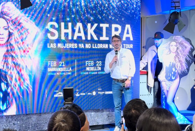Electrolit presenta 'Las Mujeres Ya No Lloran World Tour' de Shakira en Colombia