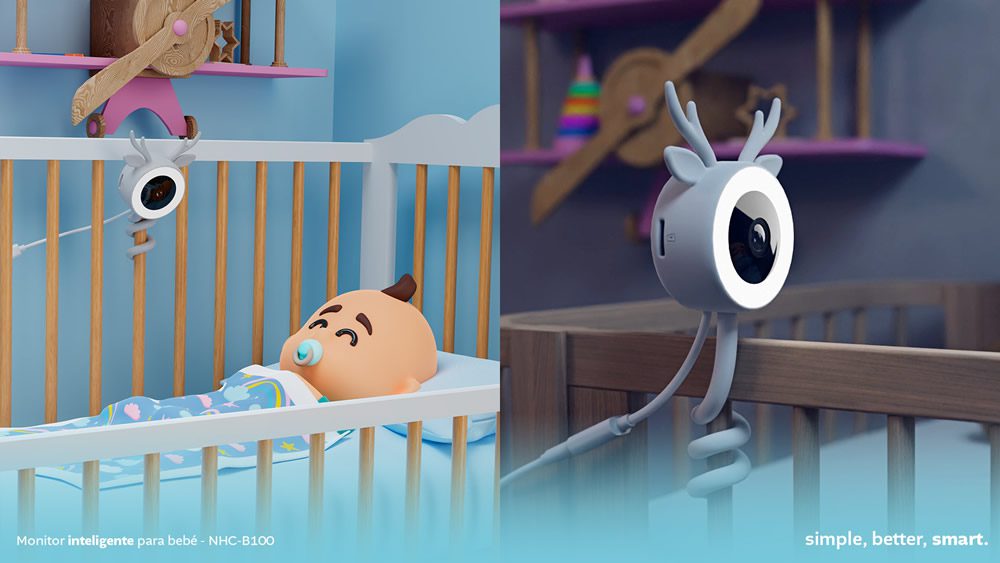 Nexxt Home presenta en Colombia el Monitor Inteligente para bebés