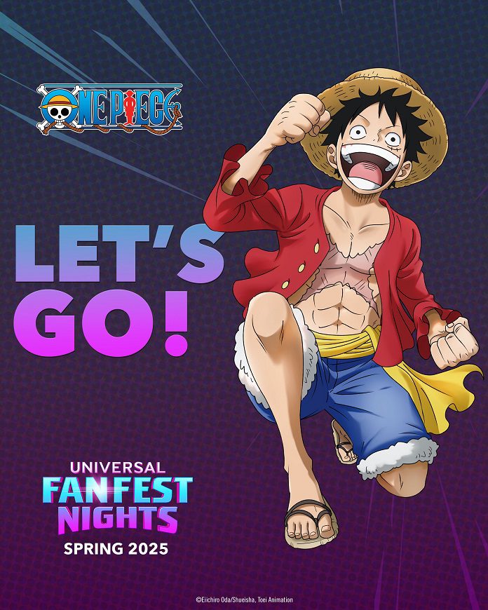 Universal Studios Hollywood anuncia la adición de dos experiencias de anime, One Piece y Jujutsu Kaisen, a Universal Fan Fest Nights