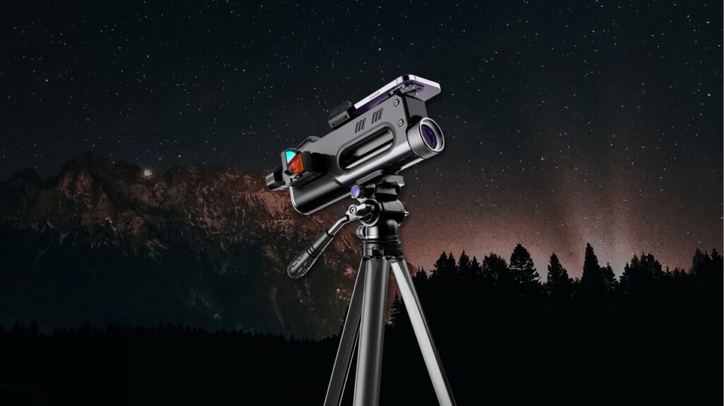 Telescopio inteligente y portátil VIZTA: redefiniendo la observación de estrellas con tecnología de inteligencia artificial