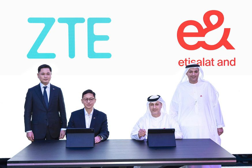 e& y ZTE firman un memorando de entendimiento para impulsar la innovación en la transformación digital