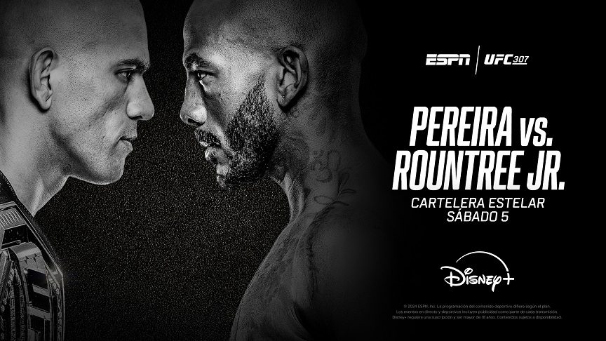 ¿Dónde ver el UFC 307 en Colombia y Latinoamérica?