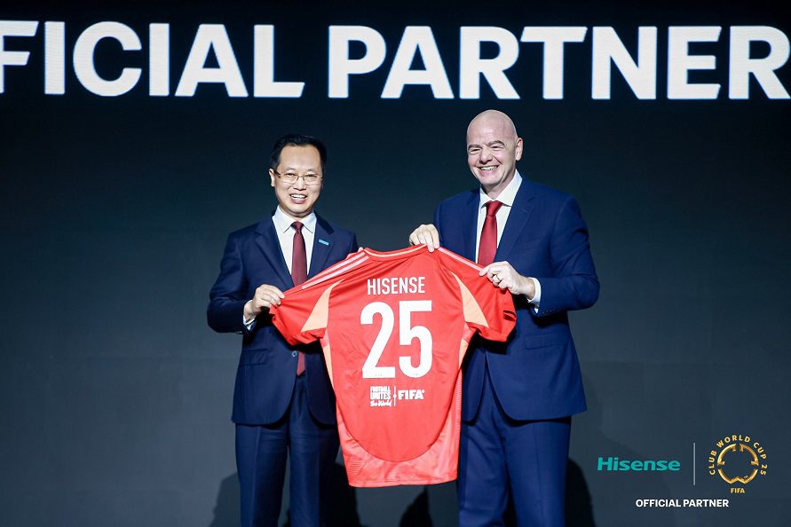 Hisense es el primer socio oficial de la Copa Mundial de Clubes de la FIFA 2025 Estados Unidos