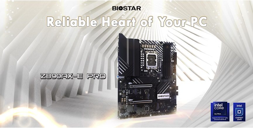 Biostar presenta la nueva placa Base Z890AX-E Pro