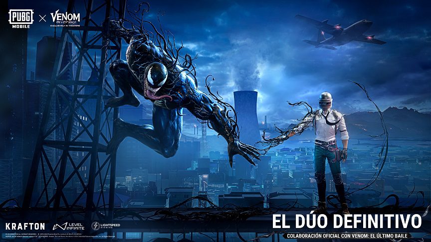 PUBG MOBILE se une a Venom: El Último Baile en una colaboración simbiótica