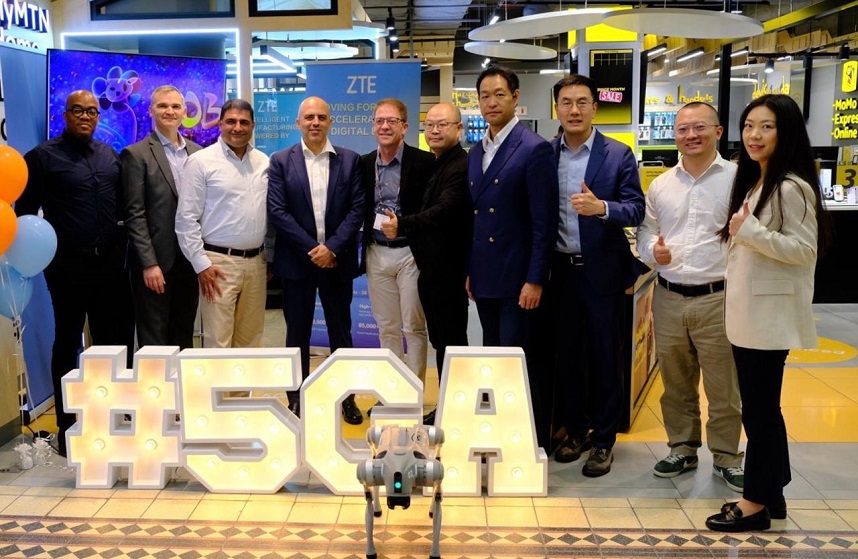 MTN y ZTE lanzan la experiencia pública 5G-A en Sudáfrica, logrando una velocidad de descarga de 9.2 Gbps