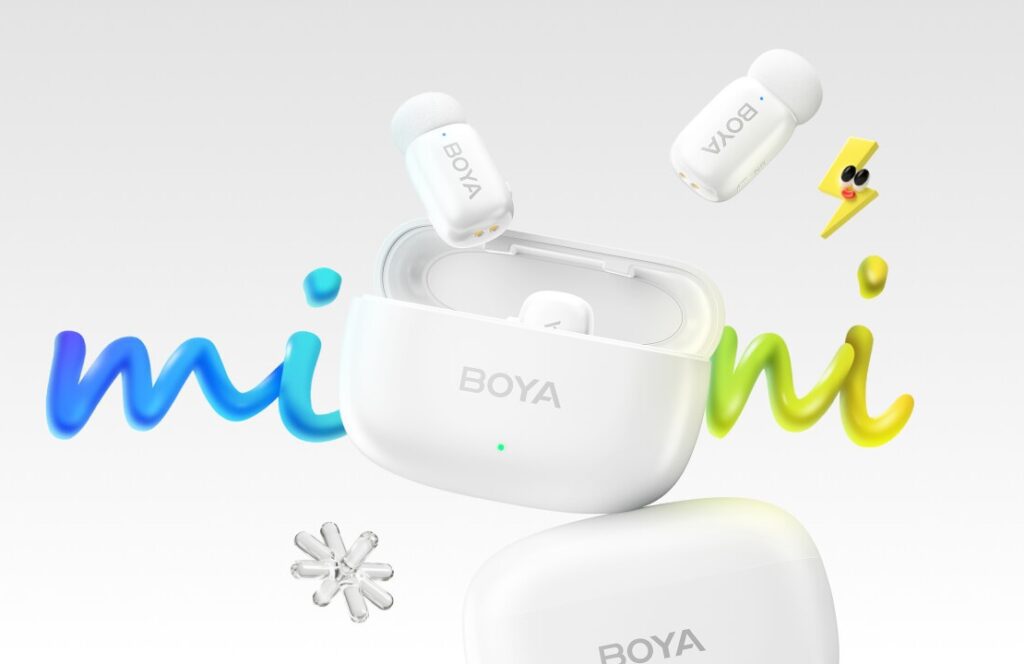 BOYA mini: llegó el micrófono inalámbrico más pequeño del mundo