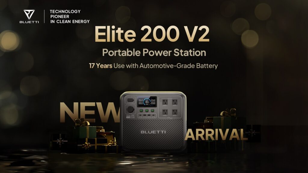 BLUETTI presenta la estación de energía portátil Elite 200
