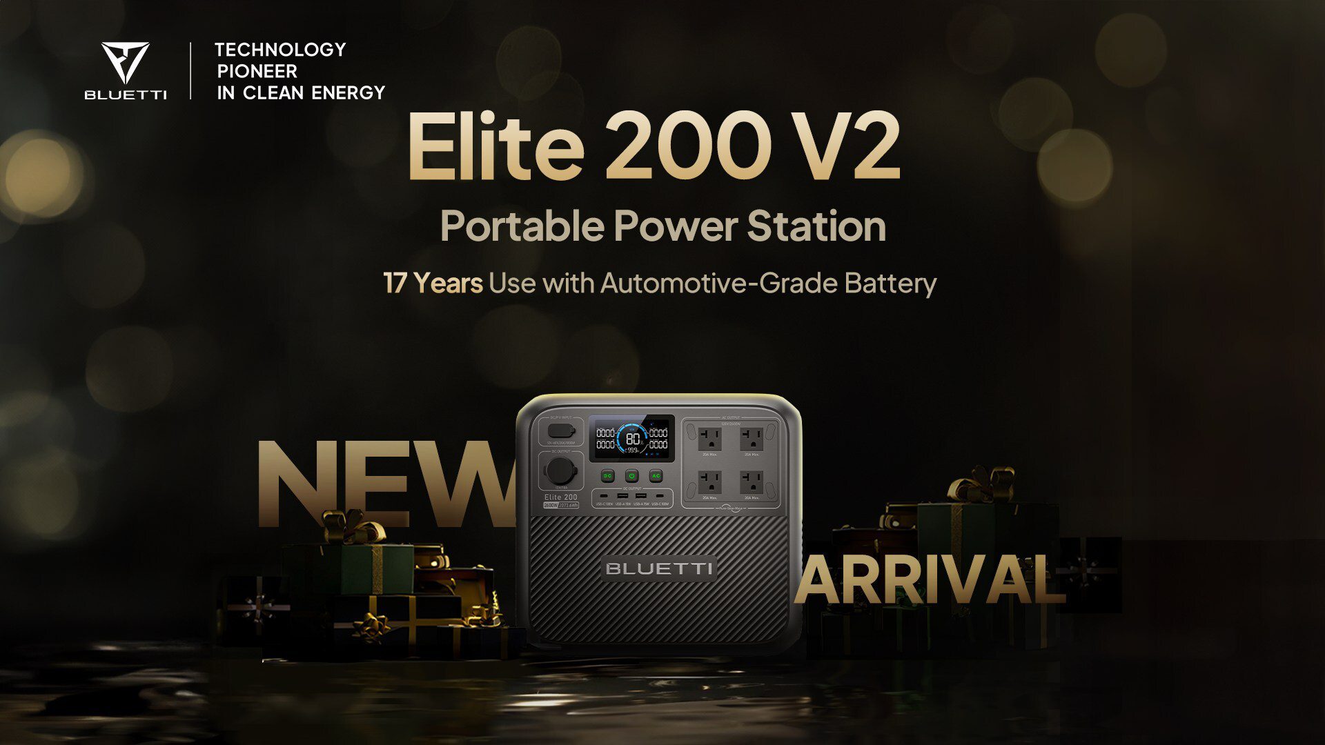BLUETTI presenta la estación de energía portátil Elite 200