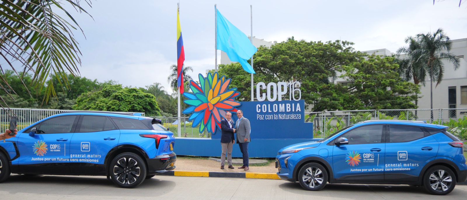 Cierre de la COP16: Alcaldía de Cali y GM marcan un hito en movilidad limpia y sostenible en el país