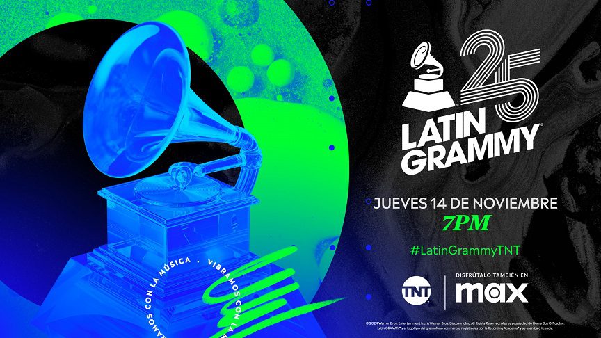 La 25ª entrega anual del Latin Grammy se vivirá este jueves 14 de noviembre en vivo por TNT y Max