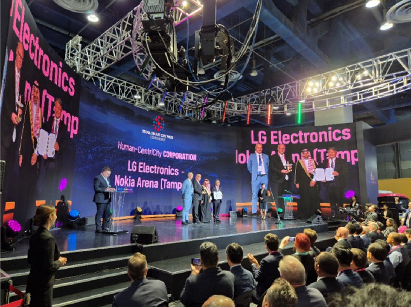 Innovaciones en ciudades inteligentes: el impacto de LG en el Nokia Arena y más allá