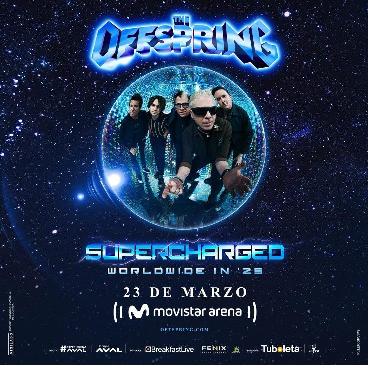 The Offspring Regresa A Colombia: Concierto el 23 De Marzo De 2025