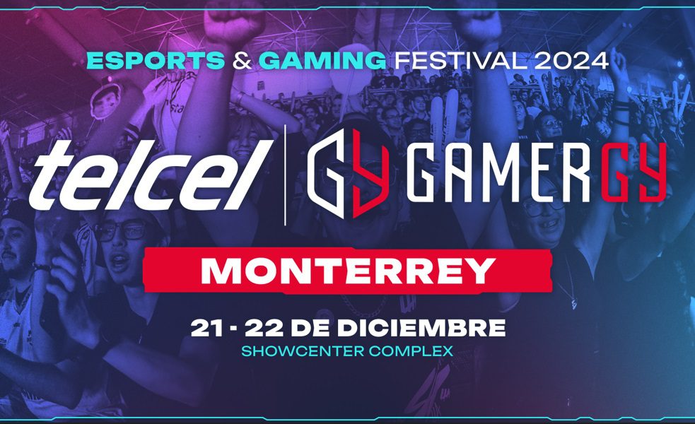 Telcel GAMERGY llegará a Monterrey para celebrar el talento del gaming en el norte del país