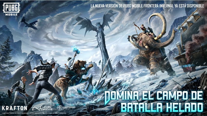 Conquista las tierras congeladas de la Frontera Invernal en la actualización 3.5 de PUBG MOBILE