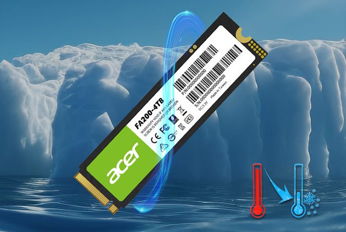 BIWIN presentó su SSD Acer FA200 con interfaz PCIe Gen4 y velocidades de hasta 7200 MB/s
