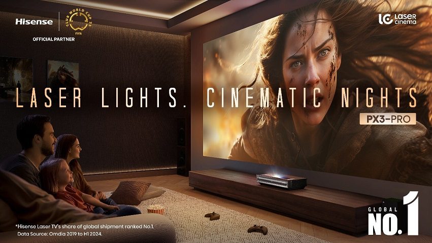 Hisense PX3-PRO se corona como el mejor proyector en concurso internacional