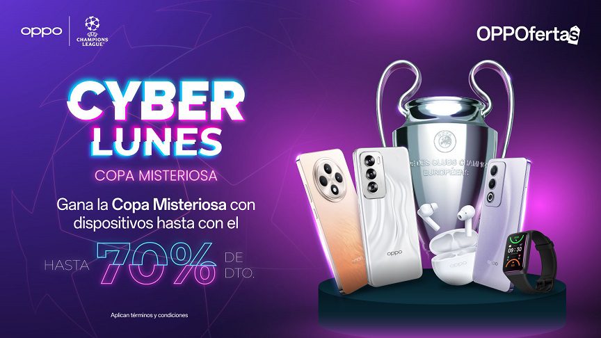 Tecnología inteligente OPPO al alcance de todos en Cyberlunes