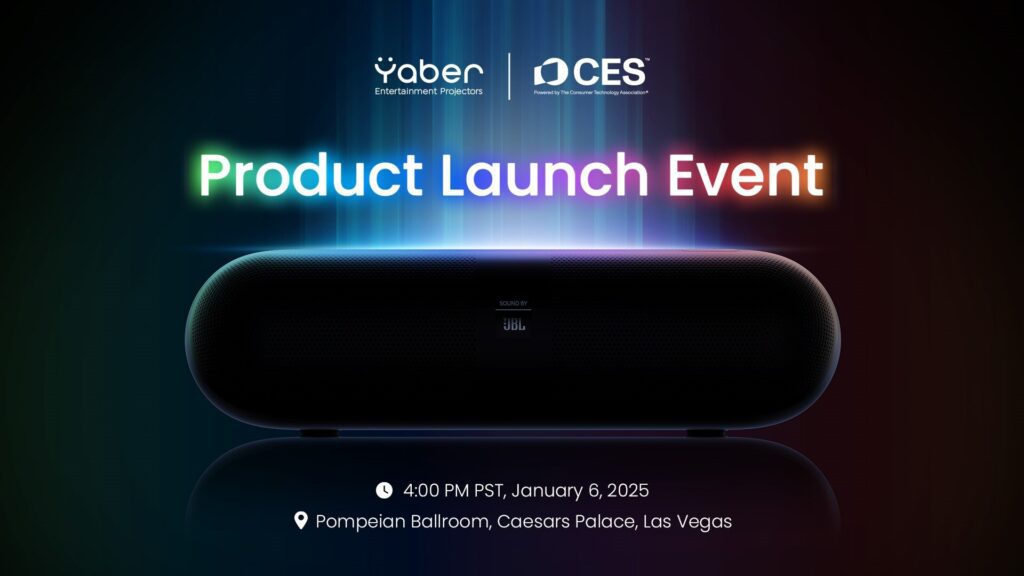 Yaber presentará el primer proyector láser de alcance ultracorto en el CES 2025