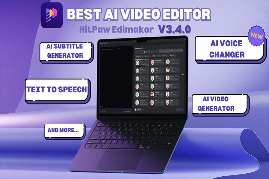 HitPaw Edimakor V3.4.0 lanzado con cambiador de voz con IA y funciones de IA actualizadas