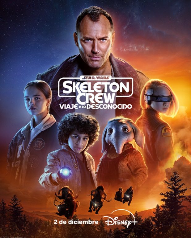 Star Wars: Skeleton Crew – Viaje a lo desconocido ya disponible en Disney+