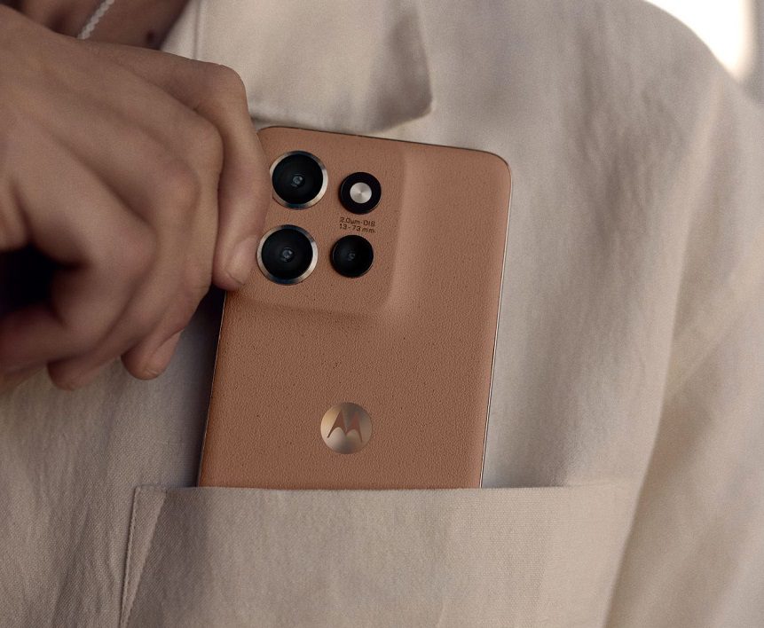 Motorola lanza smartphones en el elegante Color del Año 2025: Mocha Mousse