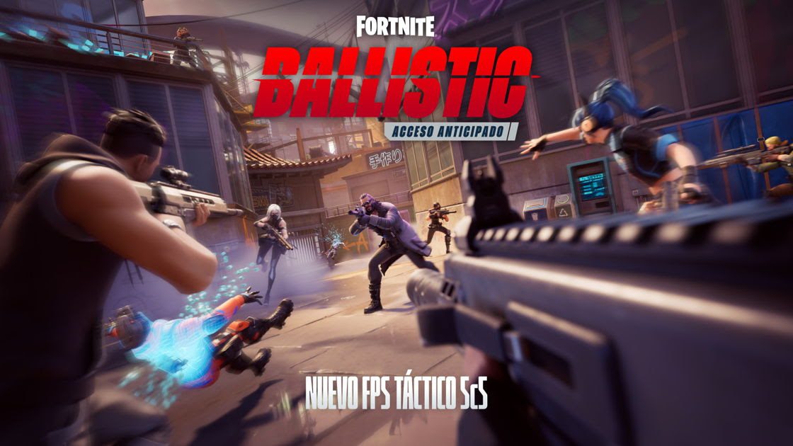 Fortnite se pone en Primera Persona con Ballistic, se lanzará en Acceso Anticipado el 11 de diciembre