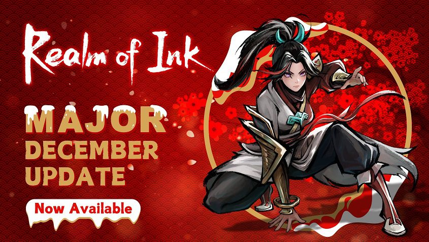 Se lanzó una importante actualización de contenido de diciembre para Realm of Ink