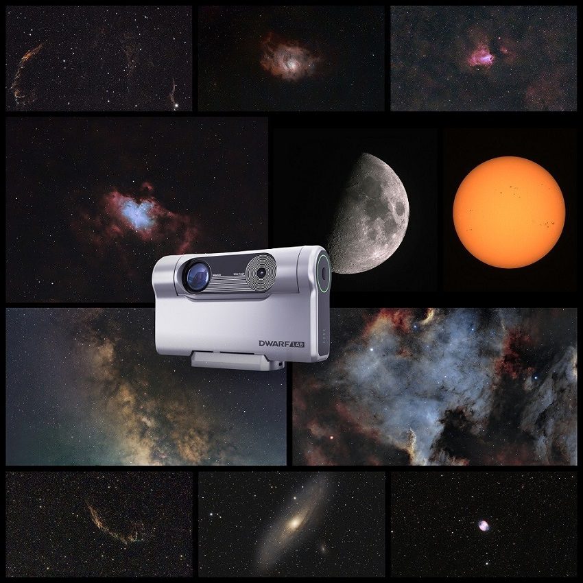 DWARFLAB DWARF 3: el telescopio inteligente más pequeño del mundo llega al CES 2025