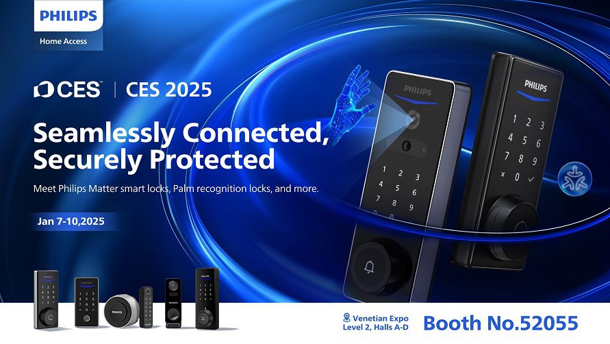 Las cerraduras inteligentes Philips Home Access reciben el premio CES Innovation Awards 2025