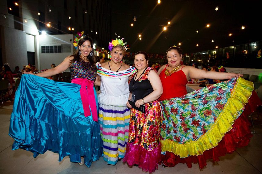 La Fiesta de Polleras, se vive en el Rooftop más exclusivo de la ciudad de Barranquilla