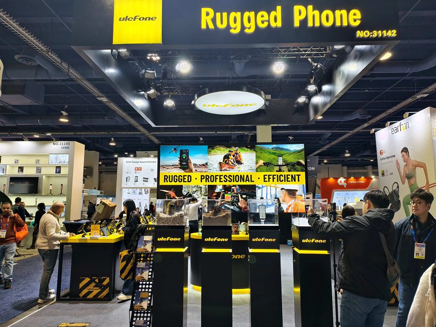 Ulefone Presenta su Serie de Smartphones Resistentes Impulsados por IA en CES 2025