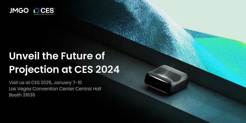 JMGO muestra el futuro de los proyectores con IA 'Bright, Even in Sunlight' en el CES 2025