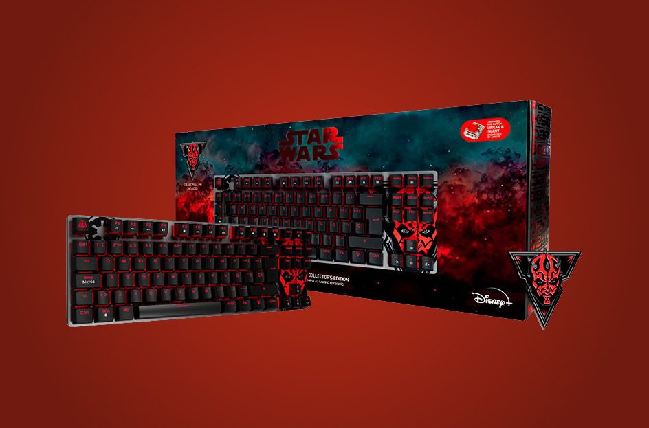 PRIMUS trajo a Colombia los teclados gamers de Star Wars inspirados en Dark Side y Grogu