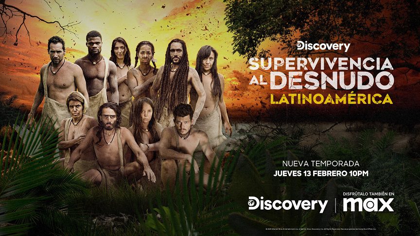“Supervivencia al Desnudo Latinoamérica” regresa más extremo que nunca en su tercera temporada