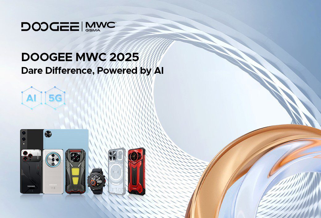 DOOGEE en el MWC 2025: Atrévase a ser diferente, gracias a la IA 