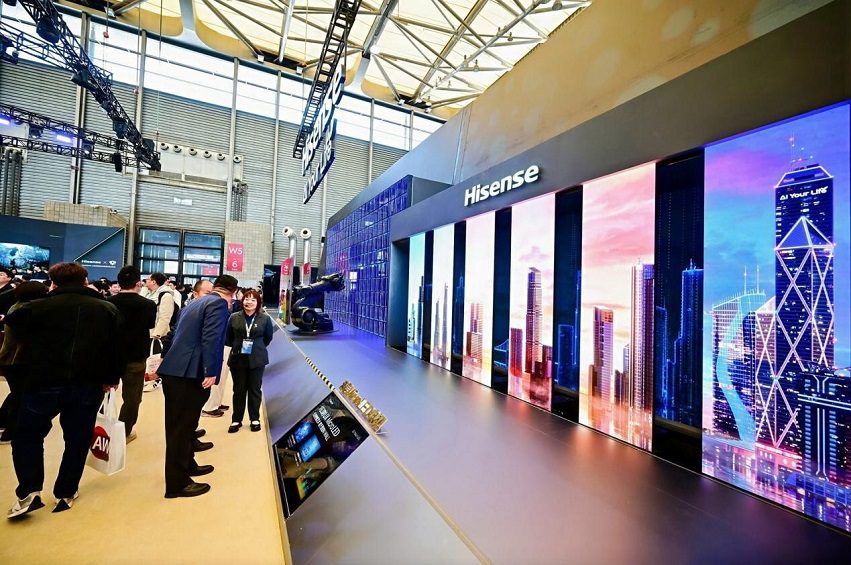 Hisense presenta sus últimas innovaciones impulsadas por IA en AWE 2025, marcando una nueva era de vida inteligente